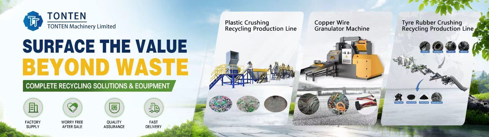 Afvalsortings- en recyclinginstallatie