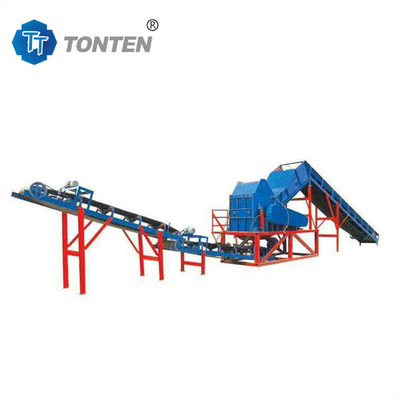 Metalencrusher voor schroot Verminkingsapparatuur Grote inlaat slagcrusher