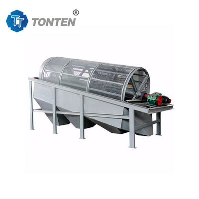 Industriële roterende trommel zeef zand en grind scheiding trommel scherm machine