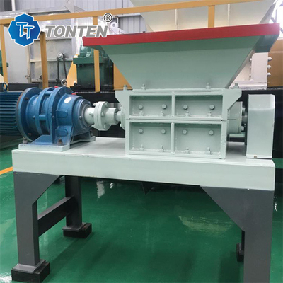 Eénastig versnipper Industrial PE Pipe Rubber Shredder Scrap Metal KT Board