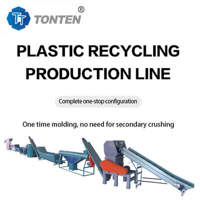 Recyclinglijn voor PET-flessen Recyclingapparatuur voor kunststofverbranding