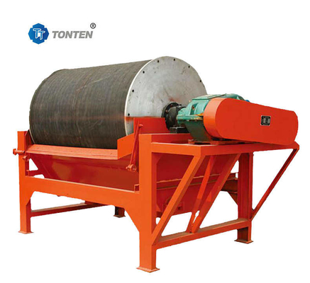 Olie natte magnetische scheider trommel magnetische poeder ijzer scheiding machine