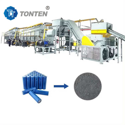Auto-Lithium Ion Battery Crusher Recycling Machinery Verwerkingslijn