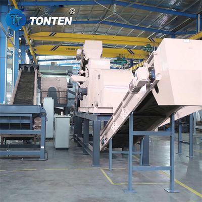 Volledig automatische afvalmetalen sorteermachine Recycling productielijn
