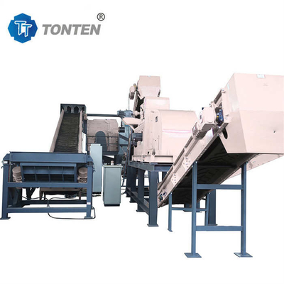 Recyclinginstallatie voor het sorteren van afvalstoffen Metalenseparator