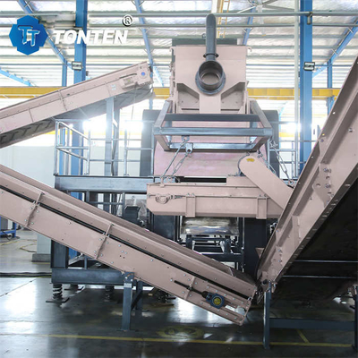 Volledig automatische afvalmetalen sorteermachine Recycling productielijn