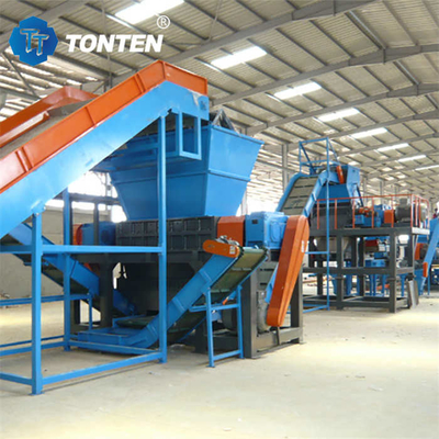 Productenlijn Rubber Recycling Plant Reifen Crushing Machine