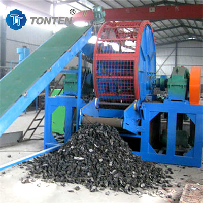 Productielijn voor het verpletteren van banden en rubber en het recyclen van rubberpoeder