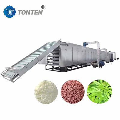 Multilayer Chili Mesh Belt Dryer Machine Dehydrator Roestvrij staal Voedsel Fruit