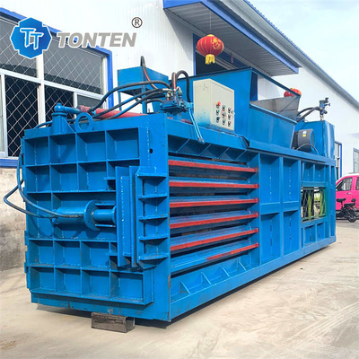 Schroot metaal Hydraulische balermachine Plastic horizontale balermachine