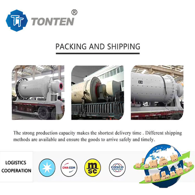 Metalen cement Kalk Ballen molen Keramische mineraalverwerking Ballen molen