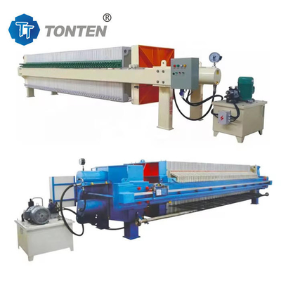 Ontwatering Hydraulische filterpers Machine Slijm afvalwaterbehandeling Vaste vloeistof scheiding