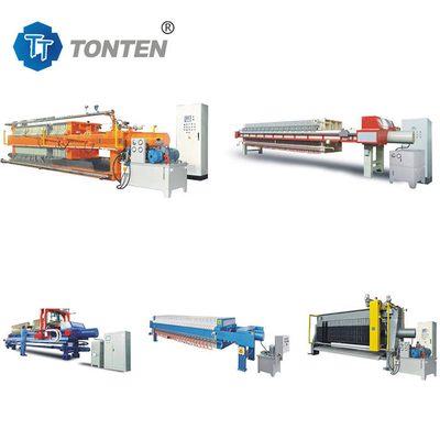 OEM Ontwatering van modder en slib Filter Press Machine Hydraulisch systeem