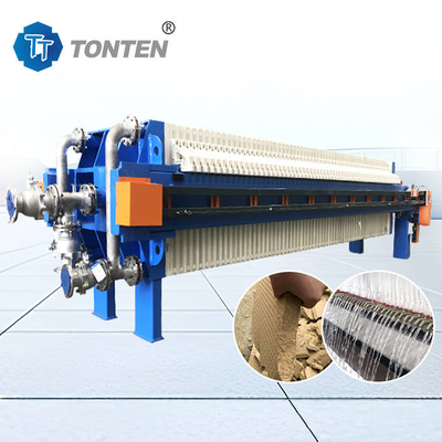 Plaat Frame Mud Press Machine Belt Press Voor slib ontwatering afvalwater behandeling