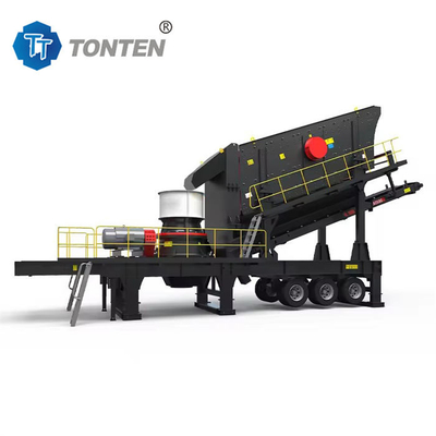 Steenmobielbrekerfabriek Betonmobielbrekingsmachine voor het maken van zand
