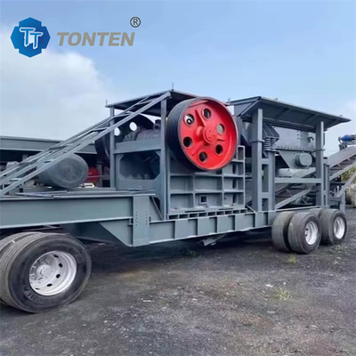 Steenmobielbrekerfabriek Betonmobielbrekingsmachine voor het maken van zand