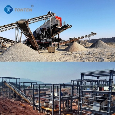 Constructie Betonverbranding Machines Brick Stone Crusher Recycling