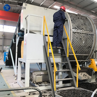 Fabriek voor het recyclen van banden