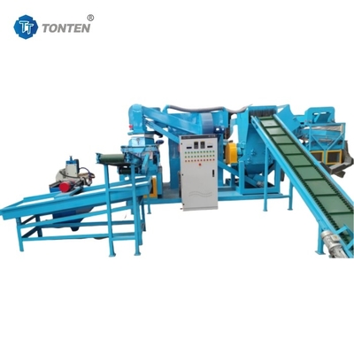 Koperdraadrecyclingcentrale Koperdrijstmachine Afvalkoperdraadrecycling
