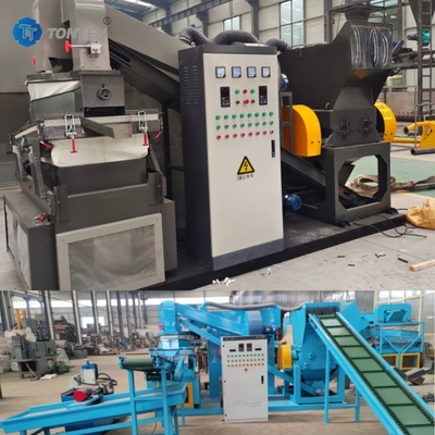 Afvalkabelkoperdraadgranulaator recyclinglijn koperen rijstmachine