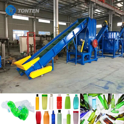 Productielijn voor het vermalen en recyclen van kunststoffen