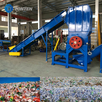 Fabriek voor het recyclen van PET-flessen