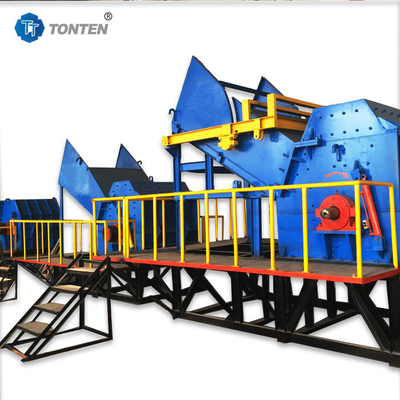 OEM Schroot staal Shredder Crusher Metal Iron Scrap Recycling Machine