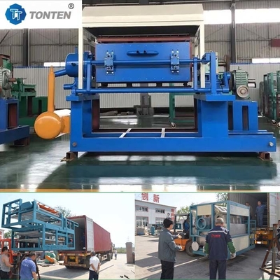 Eierenbakvormmachine Papierpulp eierenbak koffiebak maken machine