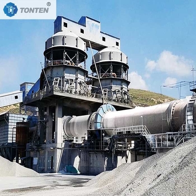 Titaniumdioxide cement magnetite roterende oven in cementfabriek