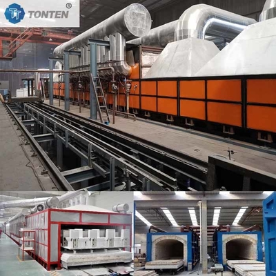 Automatische elektrische tunnelovenapparatuur Gasverkalkte drukplaat