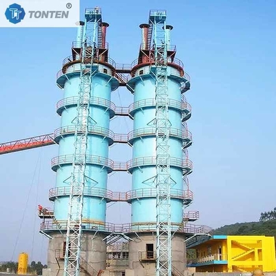 Roterende verticale verticale cementoven Constructieafval Steenkool Gangue Kalk kalken