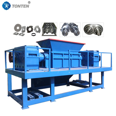 Schroot IJzerband Metalen Shredder Crusher Machine Blikken Dubbele schacht Shredding