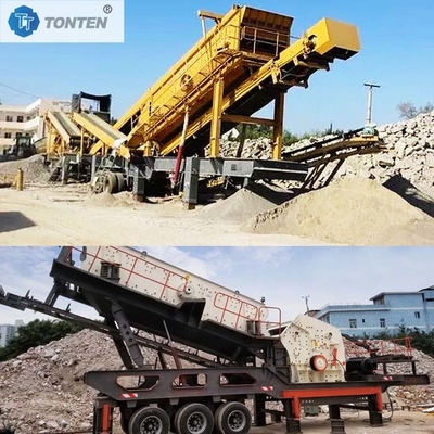 Stedelijke gemeentelijke afvalscheidingsmachine voor het breken van kalksteen