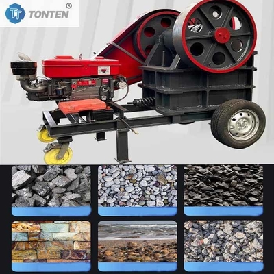 Groensteen kaakcrusher machine Diesel kaakcrusher PE 250x400