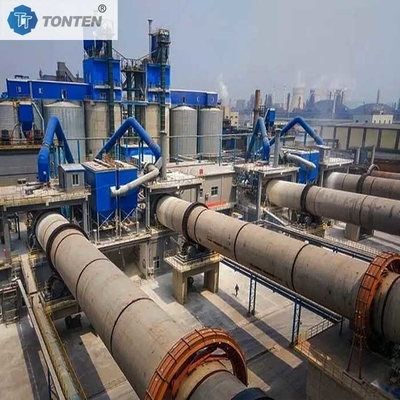 Roterende oven voor het branden van mineraalpoedercement Dolomiet Roterende oven