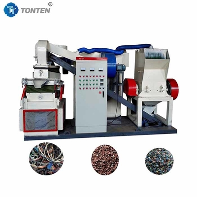 Afvalkabel Granulator Aluminium Plastic Breaking Separatie Koper Rijst Machine
