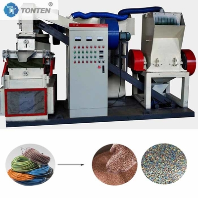 Aluminium koperseparator recycling granulator koper rijstmachine