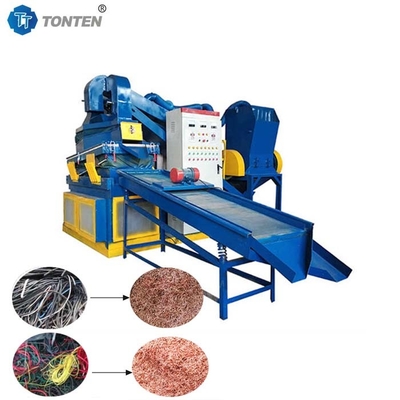 Afvalkabel Granulator Aluminium Plastic Breaking Separatie Koper Rijst Machine