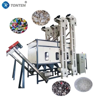 Elektrostatische scheider voor PET-PVC-ABS-PP-recycling van plastic afval