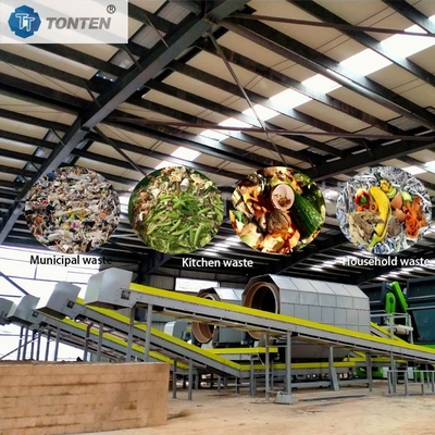 Organisch afval sorteren Recycling Stedelijk afval Recycling Behandeling apparatuur