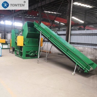 Wasmachine voor het recyclen van kunststof Polythene Recycling Plastic