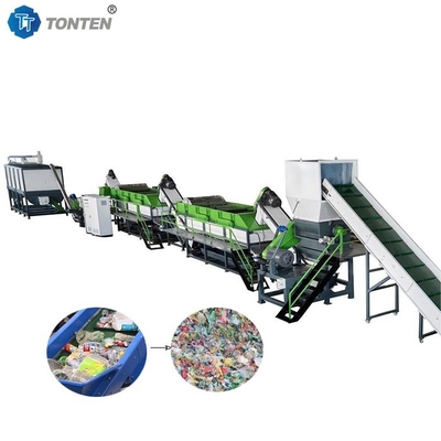 Plastic Film Bag Polypropyleen PP Recycling Plant Ldpe Wasmachine