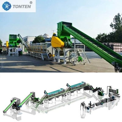 Producenten van afvalmachines voor het recyclen van kunststof