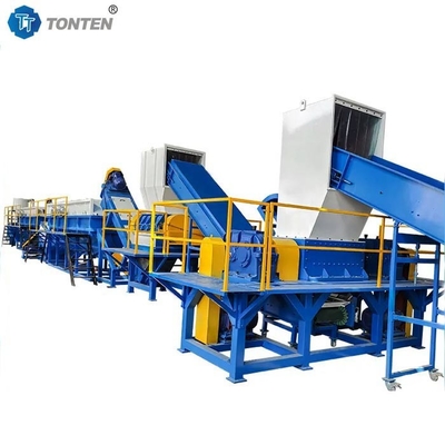 Wasmachine voor het recyclen van kunststof Polythene Recycling Plastic