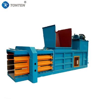 Plastic Waste Hydraulische baler voor afvalstoffen Horizontale balerpers