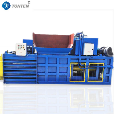 Plastic Can Hydraulic Baler Machine Horizontaal 22kw Op maat
