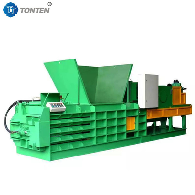 Horizontale metalen hydraulische baler baling pers kledingmachine