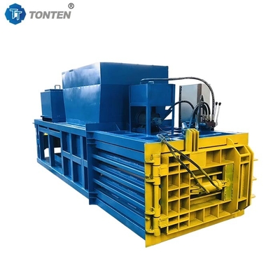 Geweven zakken schuim karton metaal Hydraulische baler machine Horizontale baler