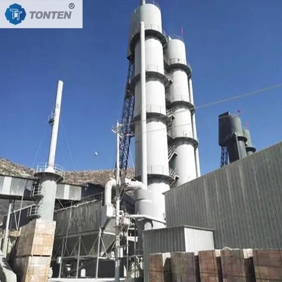 Op maat gemaakte cement kalkschaal verticale oven actieve kalkschaal productielijn