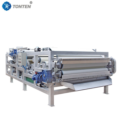 Afvoer ontsouting verdikking afvalwater gordel pers filter slib ontwatering gordel machine